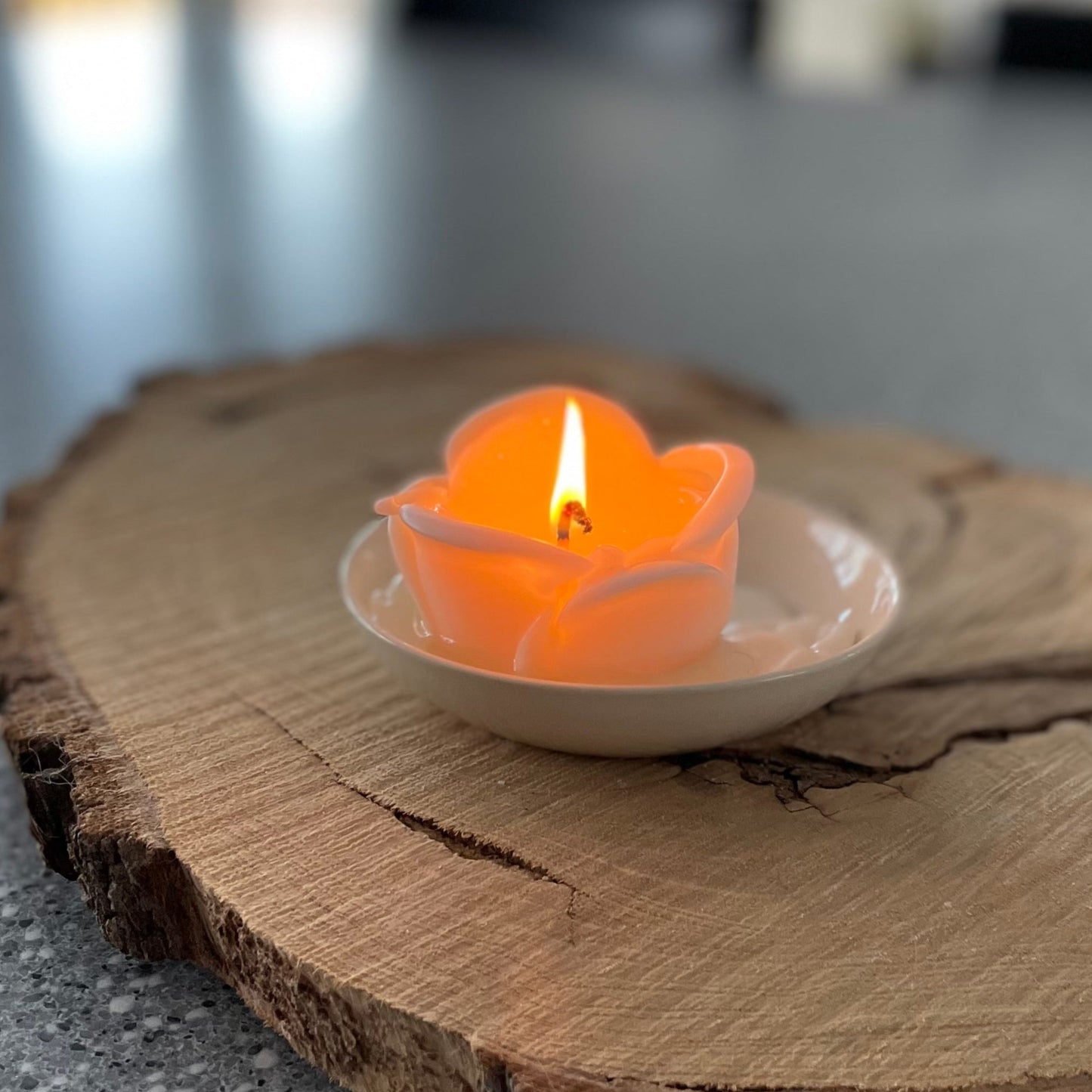 Rose Candle