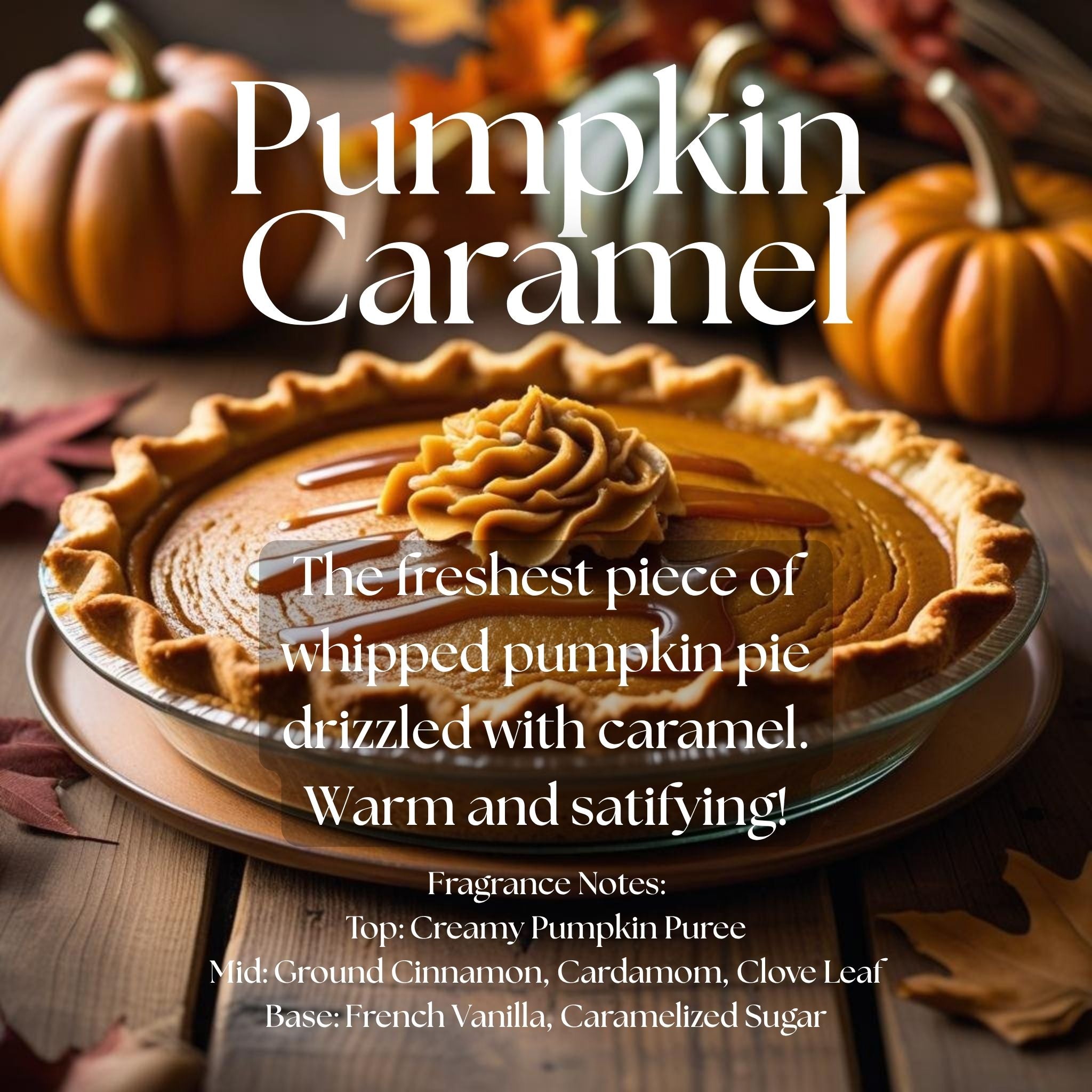 SALE - Pumpkin Caramel Candle