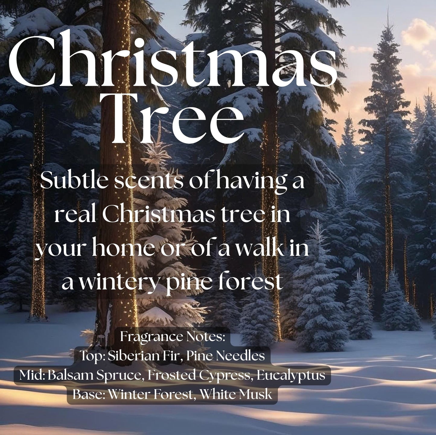 Christmas Tree Scented candle