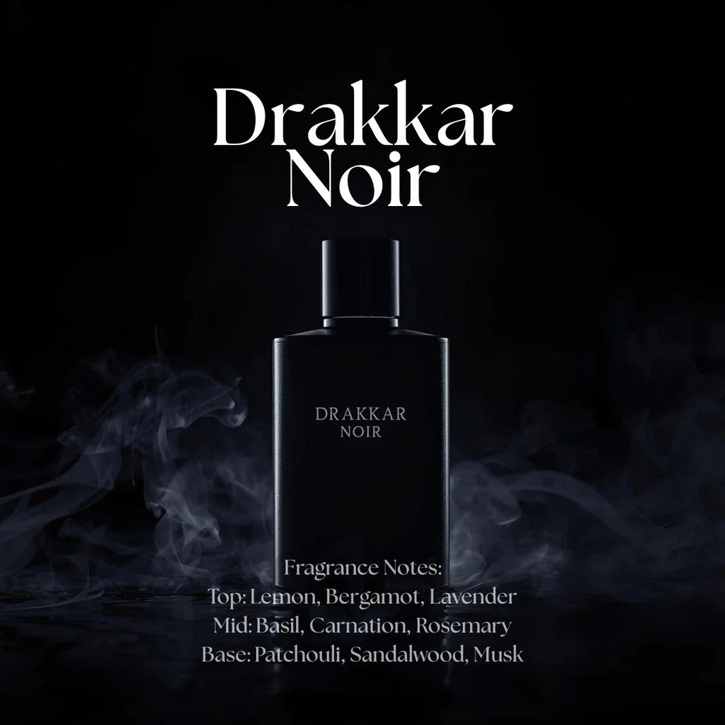 Drakkar Noir Wax Melts - coconut soy wax, clean burning,  lemon, sandalwood, and musk scents, made in Canada
