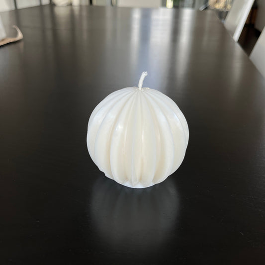 Striped Ball Candle