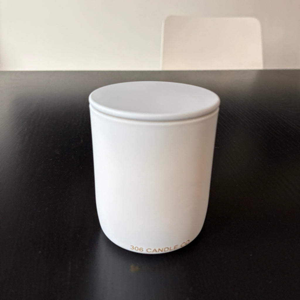 Lid for wood wick candle