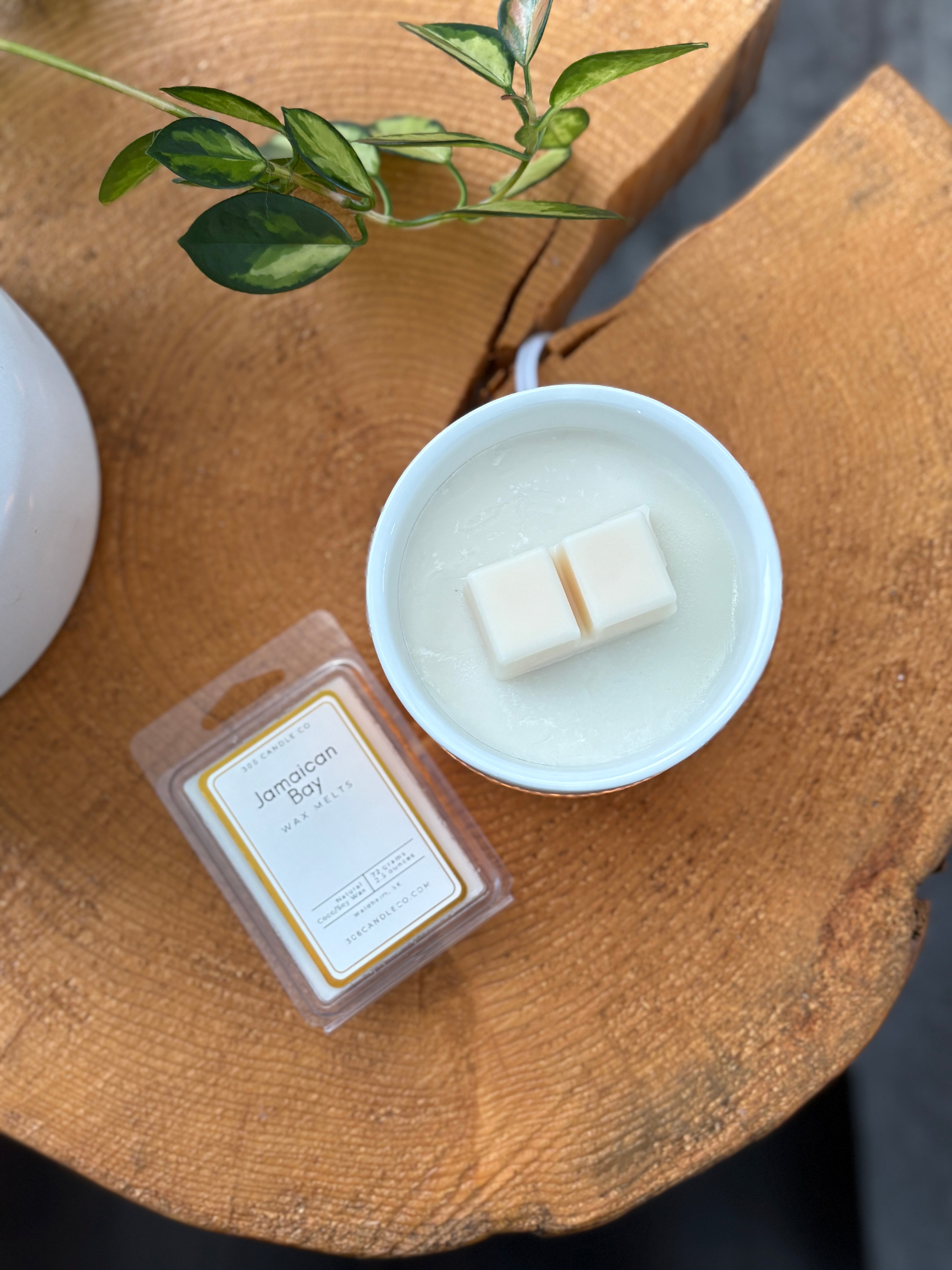 Jamaican Bay Wax Melts - coconut soy wax, clean burning, pineapple scent, made in Canada