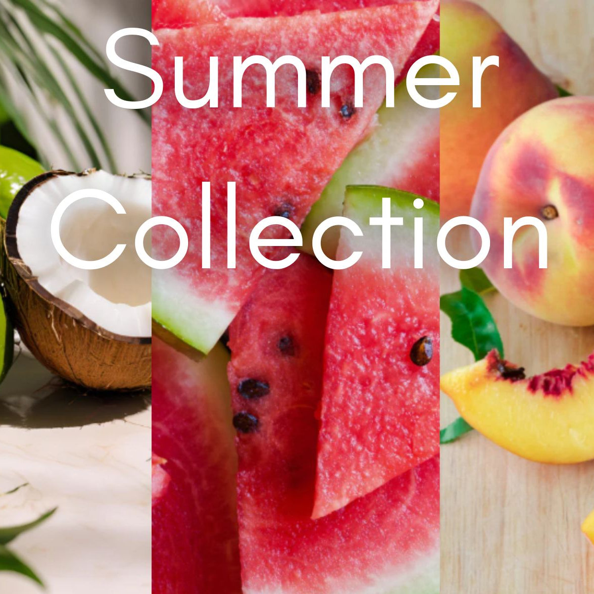 Fuzzy Peach Candle - soy coconut wax, wood wick candle, made in Canada, white, brown, or black