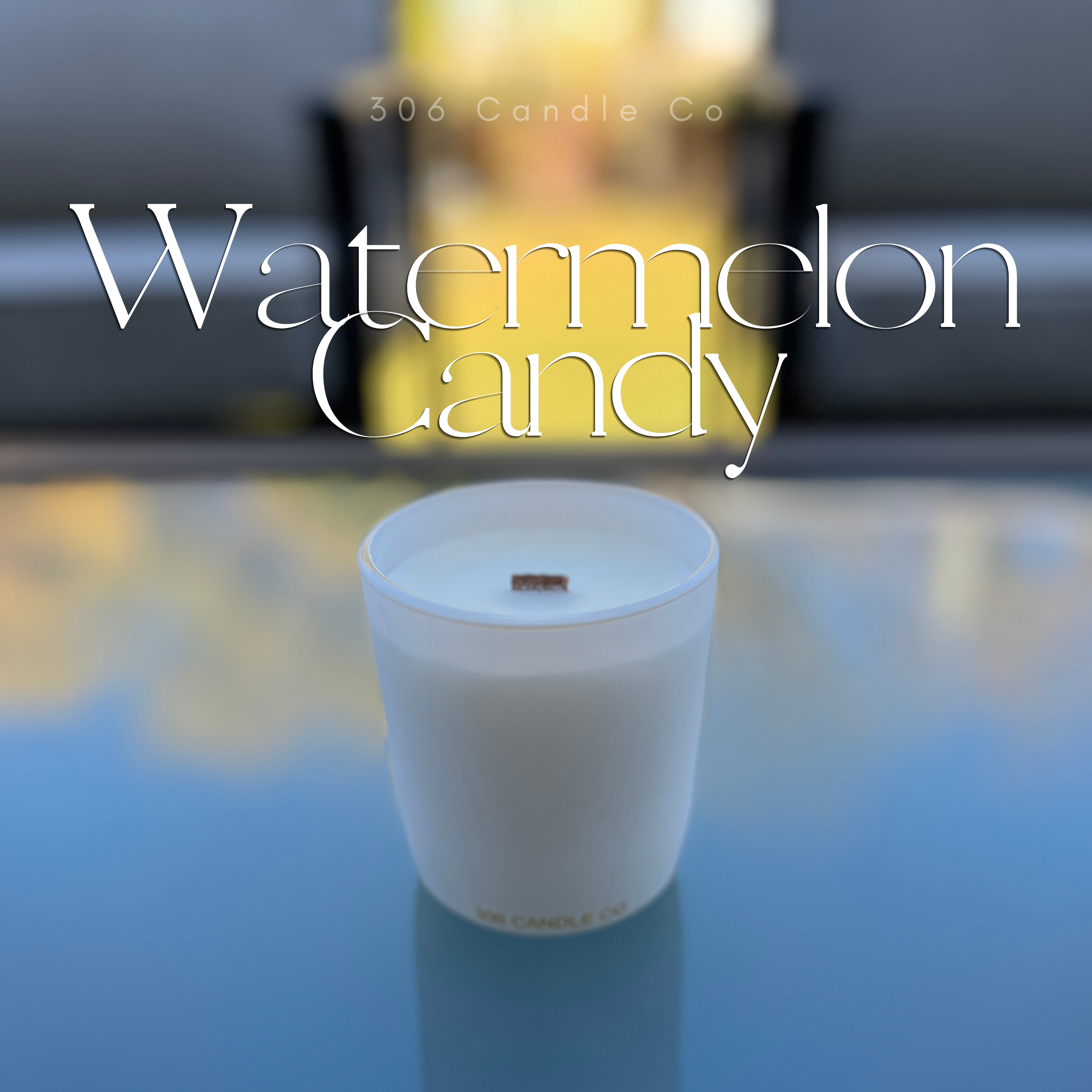 Watermelon Candy Candle